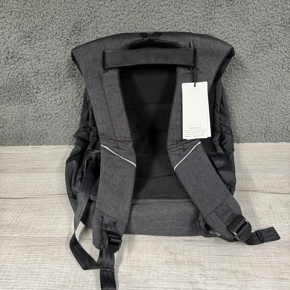 Zumit Backpack Black Gray‎ Travel Laptop Travel School Hiking Outdoor Casual NWT